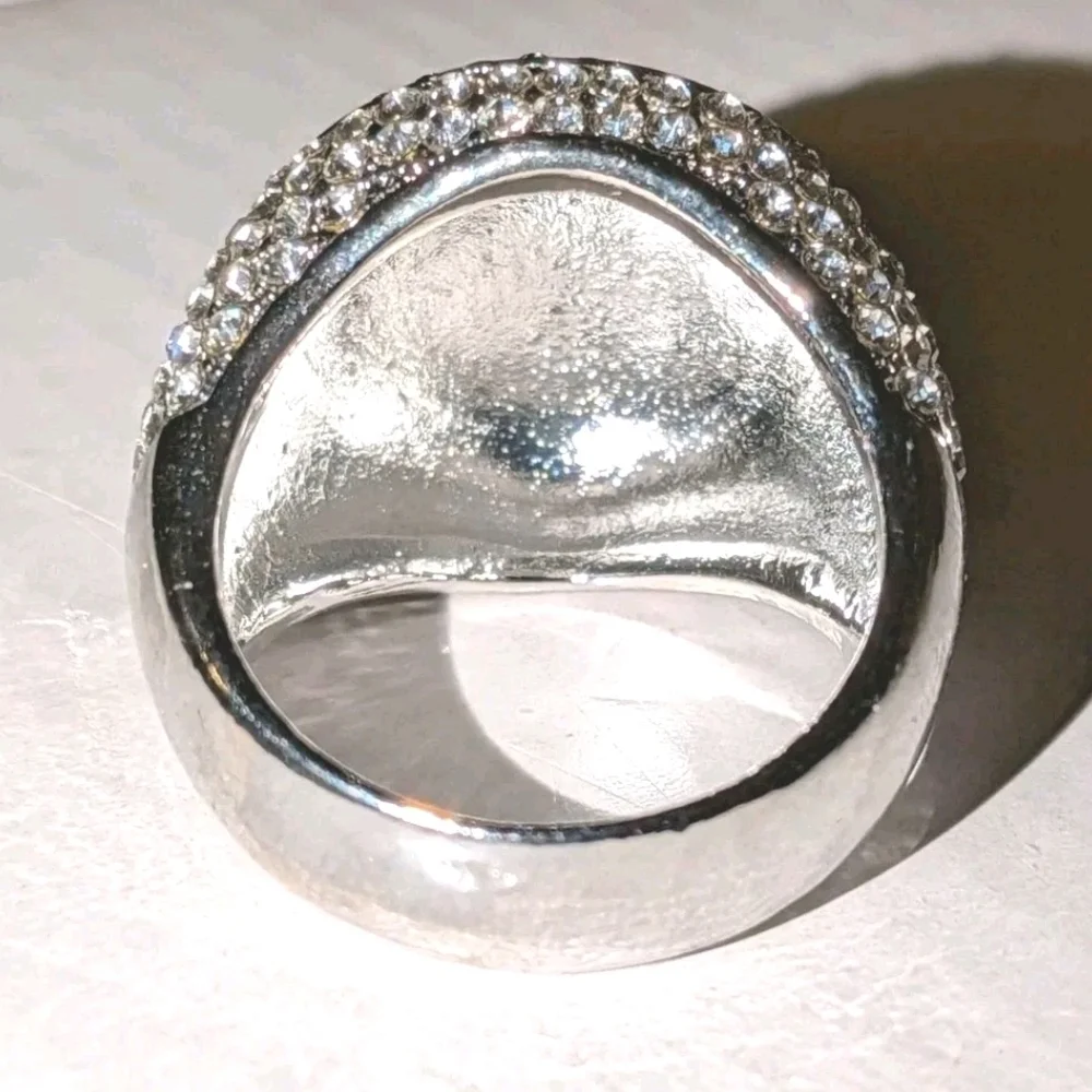 3Ct Round Lab-Created Diamond 14K White Gold Plated Pave Men's Pinky Ring Sz 9